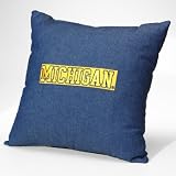 University of Michigan 18 Square Pillow
