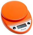 Escali Primo Digital Scale, Flame Orange