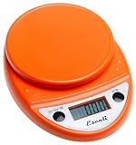 Escali Primo Digital Scale, Flame Orange