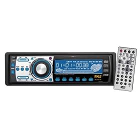 Pyle PLD194 DVD CD MP3 Player with Detachable Face