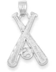 Sterling Silver Baseball Charm