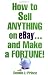 How to Sell Anything on eBay . . . and Make a Fortune!