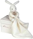 Doudou et Compagnie Natural 10cm Rabbit and Towelling Doudou with Gift Box