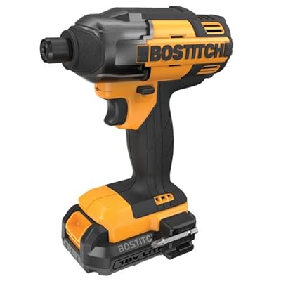 BOSTITCH BTC440LB 18V Lithium 1/4-Inch Hex Chuck Impact Driver Kit