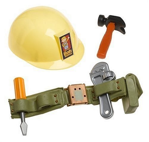 Bob the Builder Costume Accessory Kit with Construction Helmet and Electronic Tool Belt Ages 3+ 41JWTXRP4TL Bob the Builder Costume Accessory Kit with Construction Helmet and Electronic Tool Belt Ages 3+