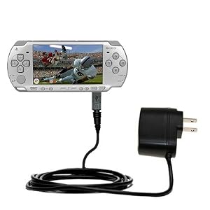 Rapid Wall Home AC Charger for the Sony PSP-2001 Playstation Portable - uses Gomadic TipExchange... by Gomadic