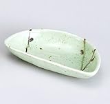 ヒワ均半月千代口 5個組 【美濃焼 小皿】 〔キャッシュバックキャンペーン対象商品〕
