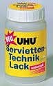 Uhu-Lack für Servietten- Technik Ohne Lösungsmitte Matt 150ml