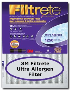 3M Filtrete Ultra Allergen Filter - 20x25x1