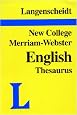 New College Thesaurus