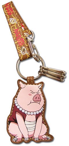 Naruto: Key Chain - Leather - Tonton