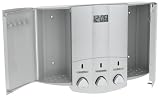 Better Living AVIVA ShowerTime Dispenser, Satin Silver