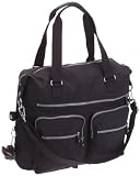 Kipling ERASTO K13543, Damen Schultertaschen, Beige (True Blue 511), 39x29x17 cm (B x H x T)