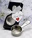 Chrome Coffee Scoop Wedding Favors in Deluxe Boxes, 20