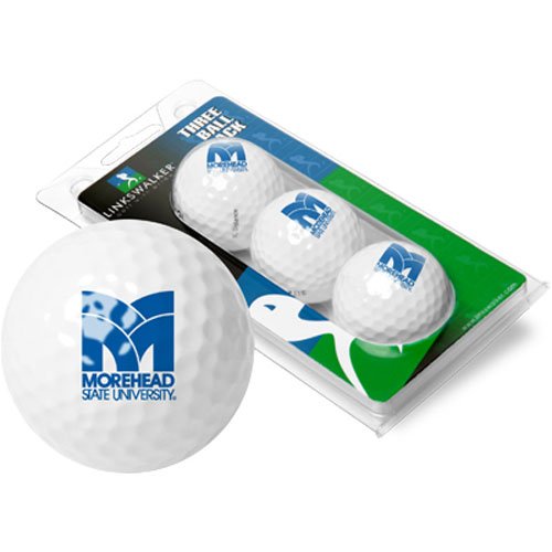 Morehead State Eagles Ncaa 3 Golf Ball Sleeve Pack