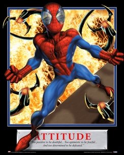 Spider-Man (Attitude) Art Poster Print - 18