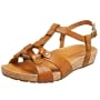 Timberland Women's Estela Ring Ankle Strap Sandal,Tan,8 M