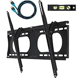 Cheetah Mounts APTMMB Wall Mount Bracket with Universal Tilt for 32-65" Flat Panel Plasma, LED, & LCD Displays