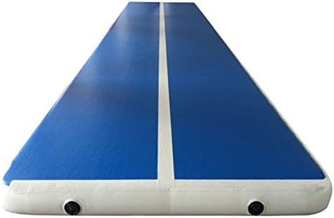 StagerXX® Inflatable Air Trck Mat GYM Mat Air Tumble Floor with Free Electric Pump 4.7 Feet Width 12 Inch Height for Gymnastics (26.3ft)