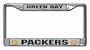 Green Bay Packers Chrome Frame