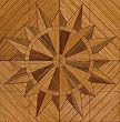 Rouen Cherry 1:12 Scale Real Hardwood Dollhouse Miniature Parquet Kit