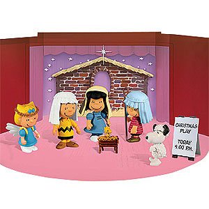 Peanuts Christmas Pageant Nativity Scene Decor