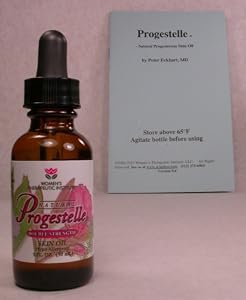 Progestelle Progesterone Oil Purer Than Progesterone Cream, NO Preservatives, First Timers get 1 FREE BOTTLE when Buying! Bioidentical, Natural, Topical - NO Fragrance, NO Emulsifiers AND BOOKLET -First Timers- 1oz 800 mg/oz DOUBLE STRENGTH