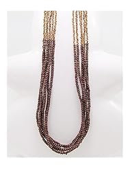 Gold Wood Necklace