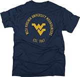 West Virginia Mountaineers Navy Retro Mascot Rampage T-Shirt