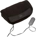 The Sharper Image MSG-P110 Neck, Back and Shoulders Shiatsu Massager Pillow, Black