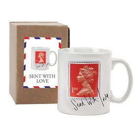 Gift Republic. Red Stamp Mug