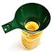 (Set of 2) Norpro 607 Extra Wide Plastic Funnel, Green