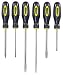 Stanley 60-100 10-Piece Standard Fluted Screwdriver Set