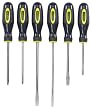 Stanley 60-100 Standard Fluted Screwdriver Set, 10-Piece
