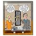 Al Gore Carbon Offsets for Han Solo in Carbonite - 6x6 Desk Clock