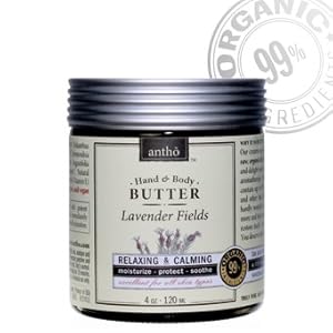 Amazon.com: Organic Body Cream - Raw Shea Butter - Lavender 4oz/120ml: Beauty