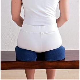 Ergonomic Seat Cushion: 3.5" Thick Foam Seat Cushion