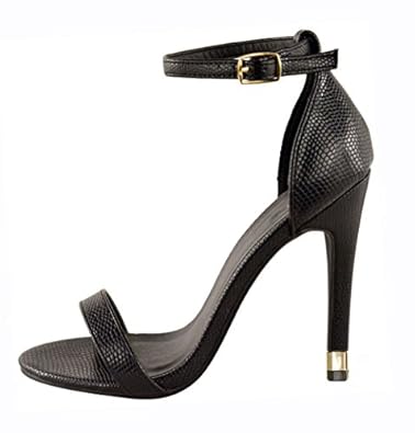 Escarpinssandales à talon aiguille - bride cheville - femme: Amazon ... Escarpinssandales à talon aiguille - bride cheville - femme: Amazon ...