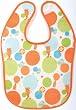 Infant Baby Kids Waterproof Plasticized Bib. Circus Collection. Print