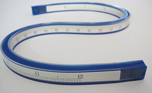 Morn Sun Flexible Curve Ruler (30cm/12Inches)