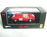 Hot Wheels Elite Ferrari 166MM Barchetta racing version LM 1949 #22