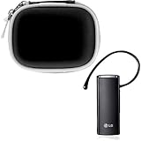 LG HBM-235 Wireless Bluetooth Headset + GTMax Black Bluetooth Carrying Pouc ....