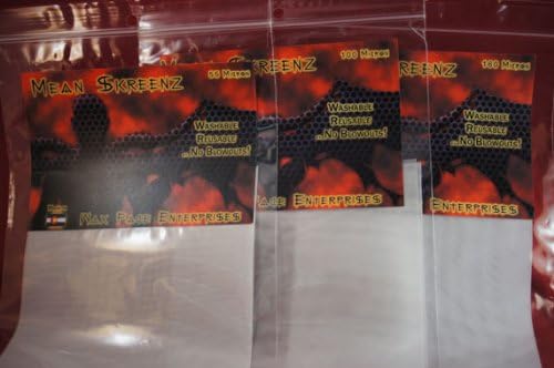 Mean Skreenz, Essential Oil Concentrate Filter: White, 5 in. Silk-Screen, 3 Pack (55, 100, 160 Micron)