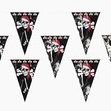 pirate pennant - 100 feet long! great pirate party decoration!