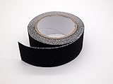 （CHOUCHOU） 滑り止めテープ ノンスリップテープ 防水 屋内 屋外 階段 50mm X 5m ロールタイプ (黒)
