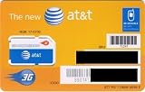 Brand New ATT 3g Sim Card 4 At&t + Cingular Never Used