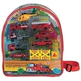 Small World Toys Emergency Vehicles Backpack