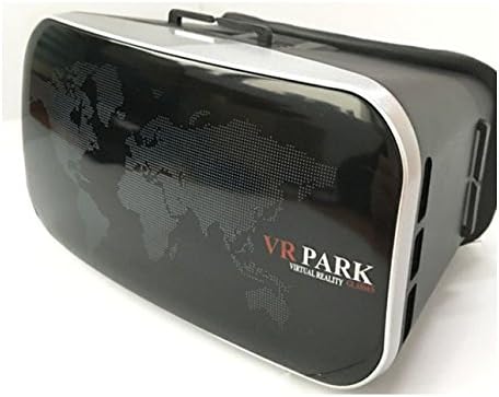 Samsung Gear Inspired V3 Virtual Reality Headset 3D Glasses VR Park NEW 2016 Model By ZEUZZ - Similar to the HABOR VR 3D Headset For iPhone 6s 6 Plus Samsung Galaxy Series - BLACK / One Size