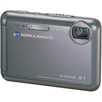 Konica Minolta Dimage X1 8MP Digital Camera with 3x Anti Shake Zoom (Cradle Included)
