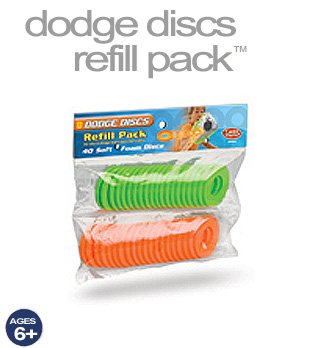 Childrens Toyshop  Collectible : Wild Planet Dodge Discs® Refill Pack